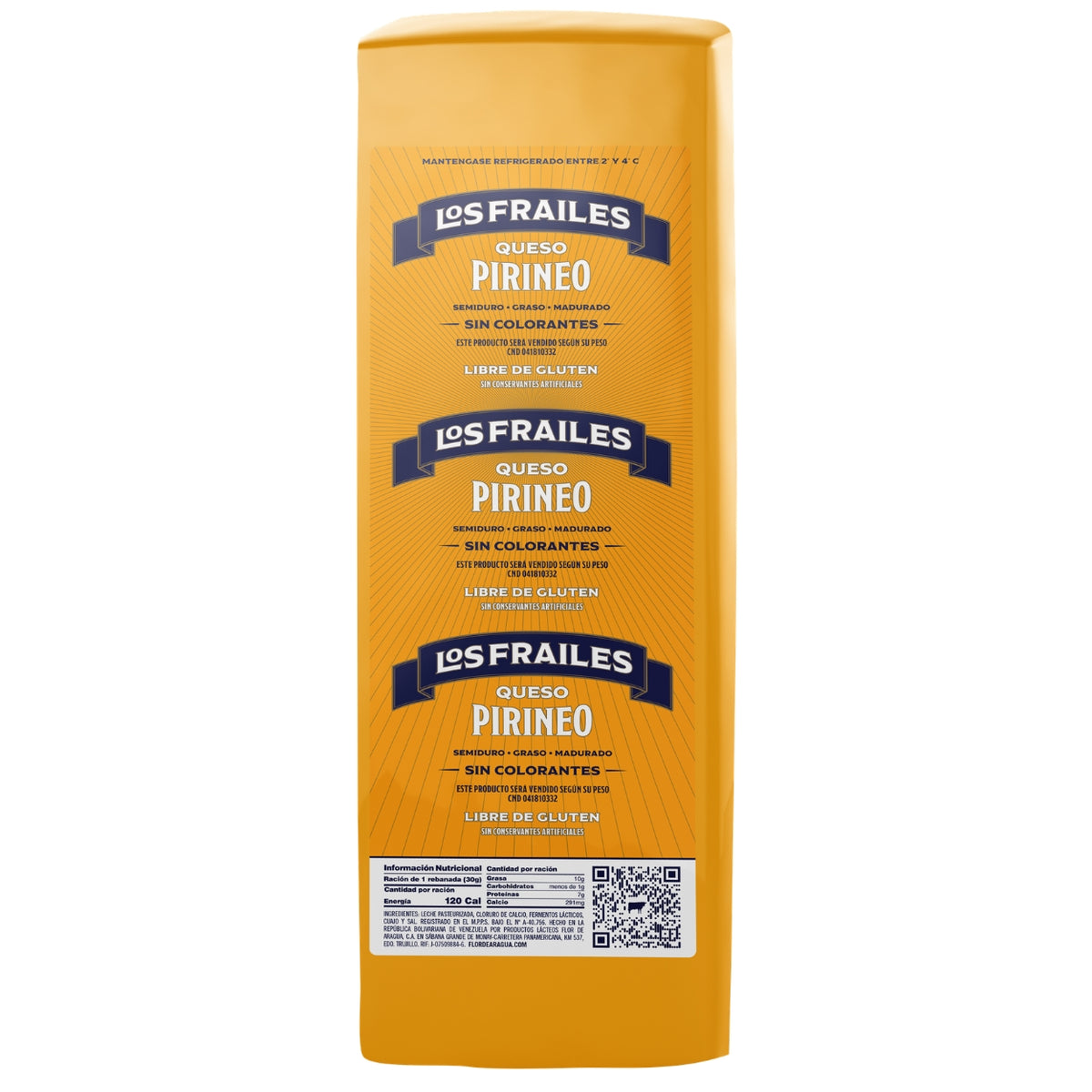 Queso Los Frailes Pirineo Barra 2 Opciones
