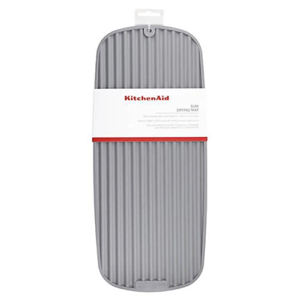 KitchenAid Tapete Escurridor Delgado Color Gris