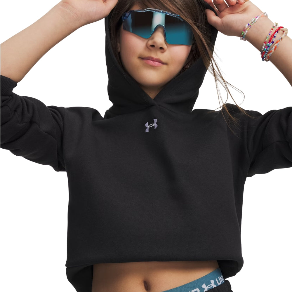 Under Armour Hoodie Para Niña Color Negro