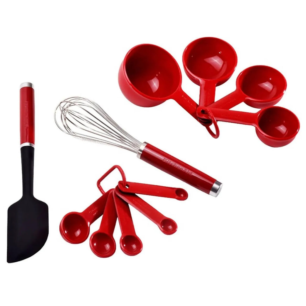 KitchenAid Set De Reposteria 11 Pcs Color Rojo