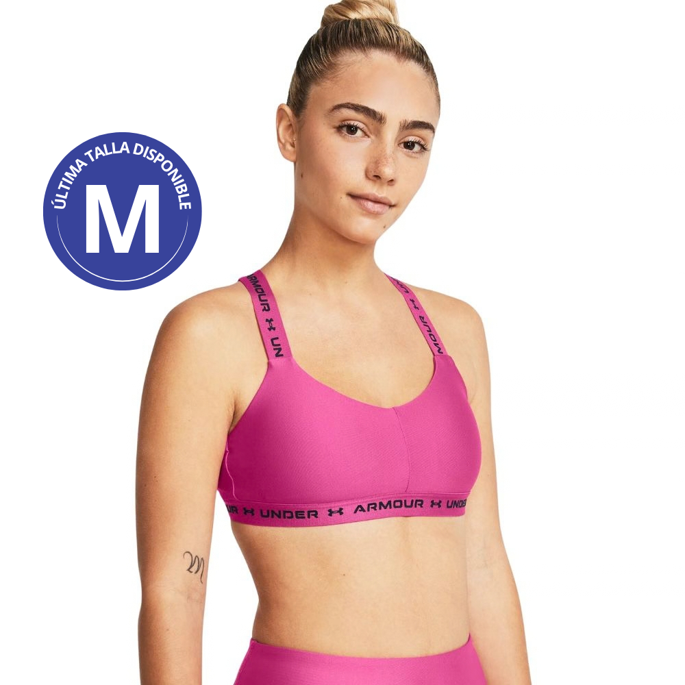 Under Armour Top Deportivo Crossback Low Talla M Para Dama