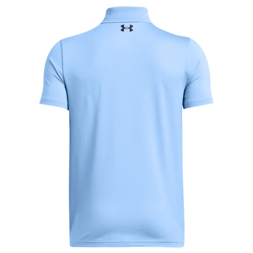 Under Armour Franela Para Niños Performance Polo Color Horizon Blue