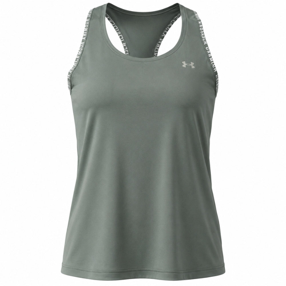 Under Armour Top Deportivo Transpirable Para Damas Color Silica Green