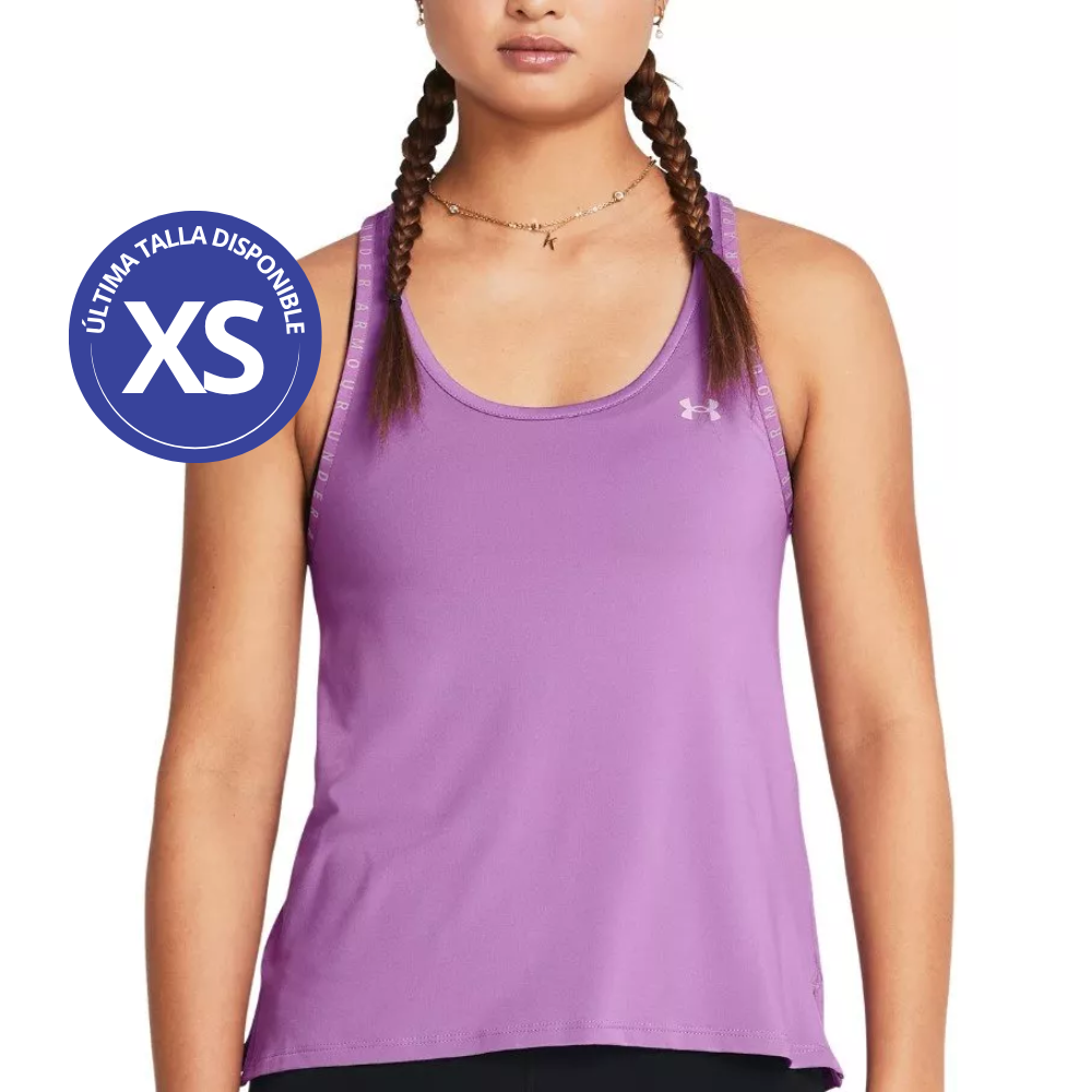 Under Armour Knockout Tank Franela Sin Mangas Talla XS Para Dama