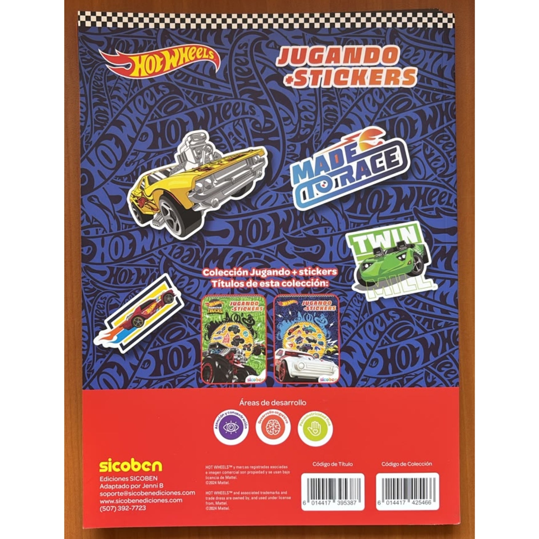 Sicoben Jugango Stickers Hot Wheels