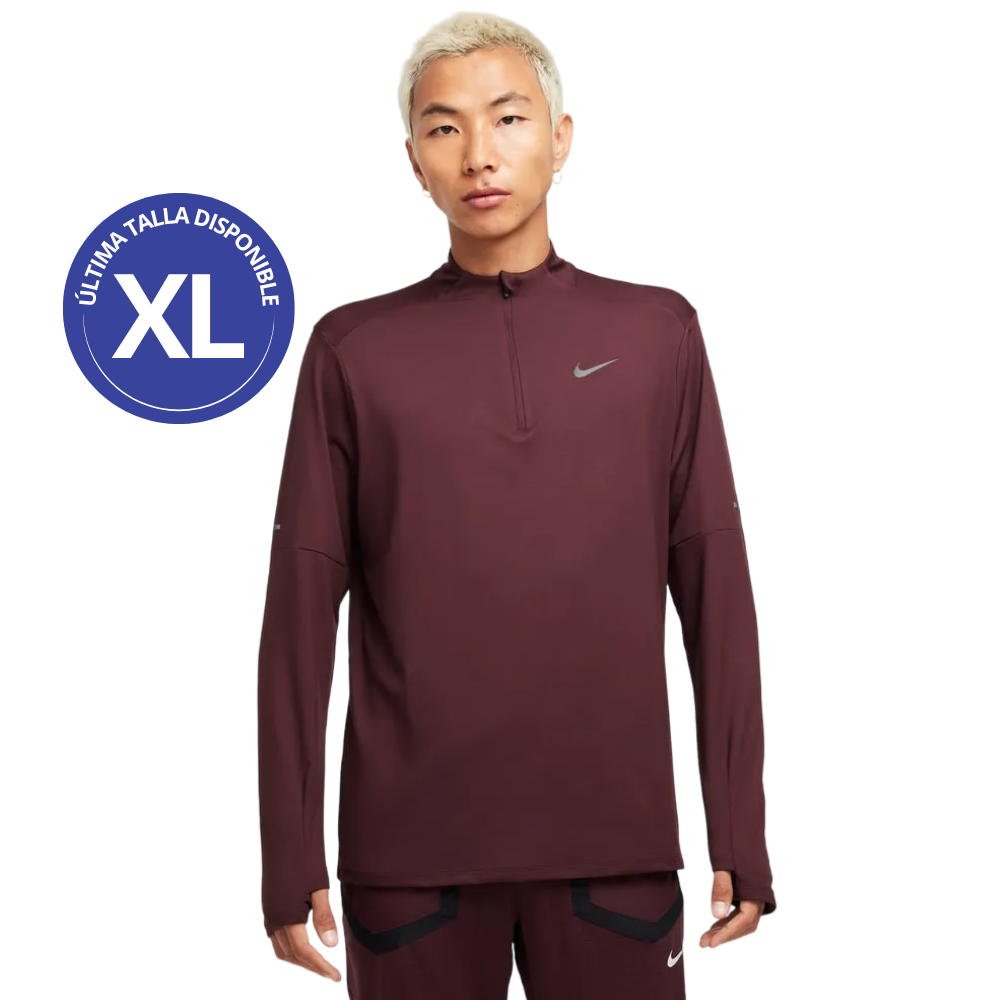 Nike Dri-Fit Element Franela Manga Larga Talla M para Caballero