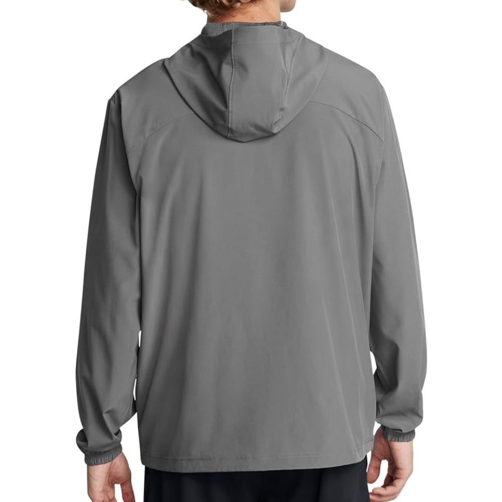 Under Armour Chaqueta Rompevientos Para Caballeros Color Castlerock