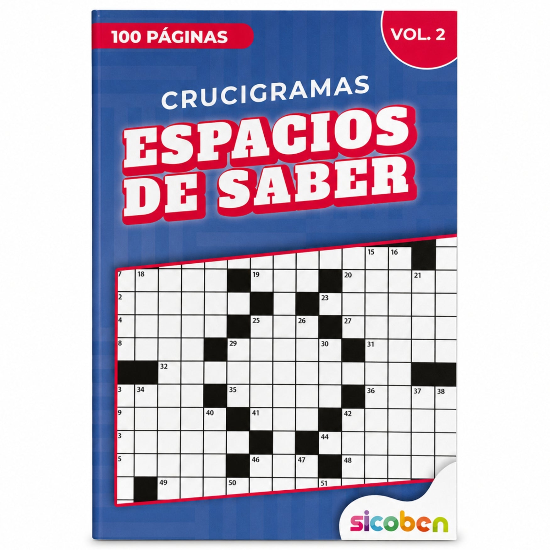 Sicoben Pasatiempos "Crucigramas Espacios de Saber" Vol 2