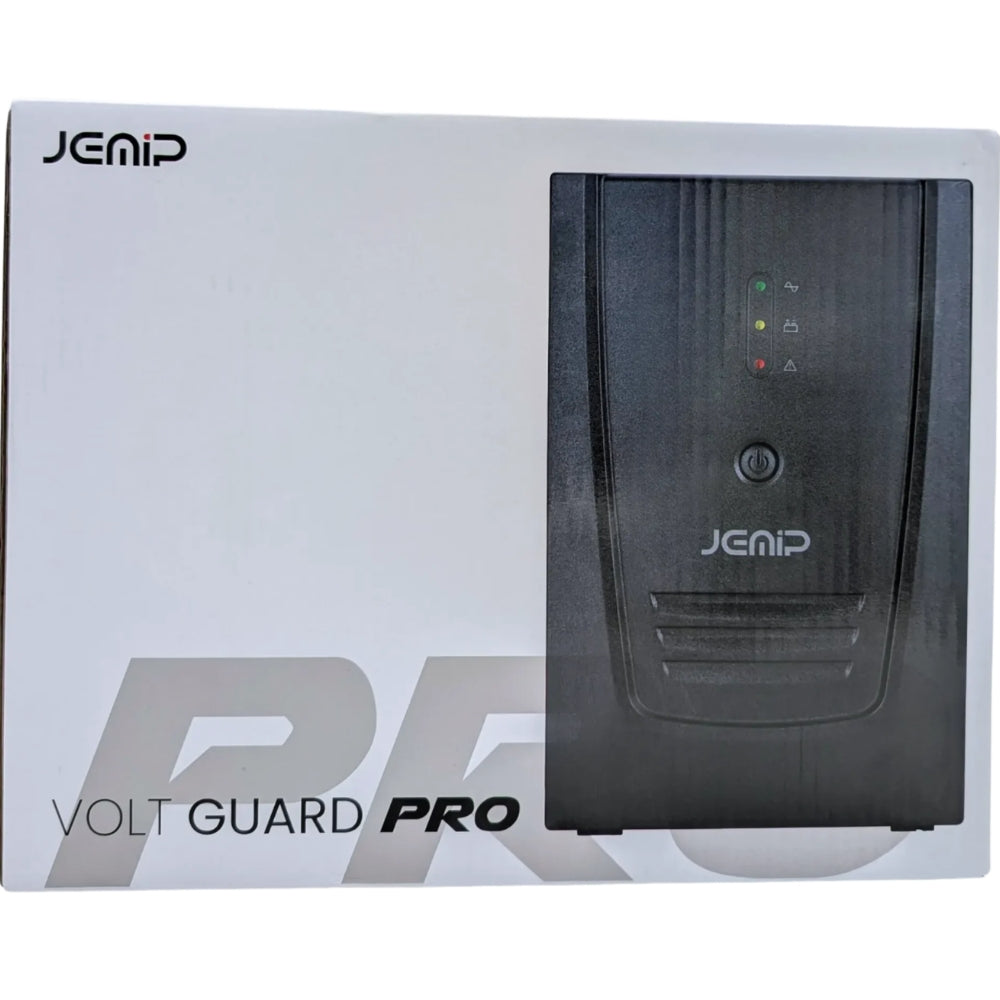 Jemip UPS Volt Guard Pro 900W 10 Tomas Color Negro