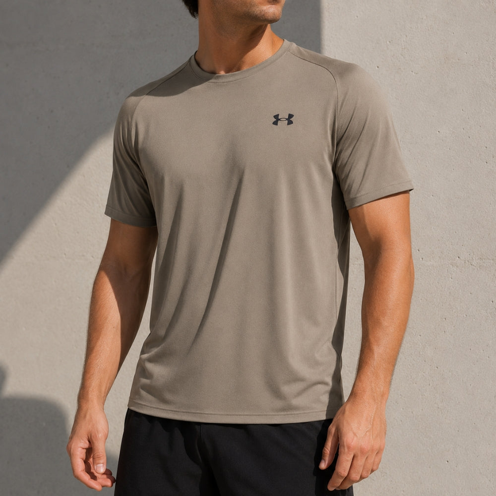 Under Armour Franela Manga Corta Tech™ 2.0 Tee Para Caballero Color TaupeDusk