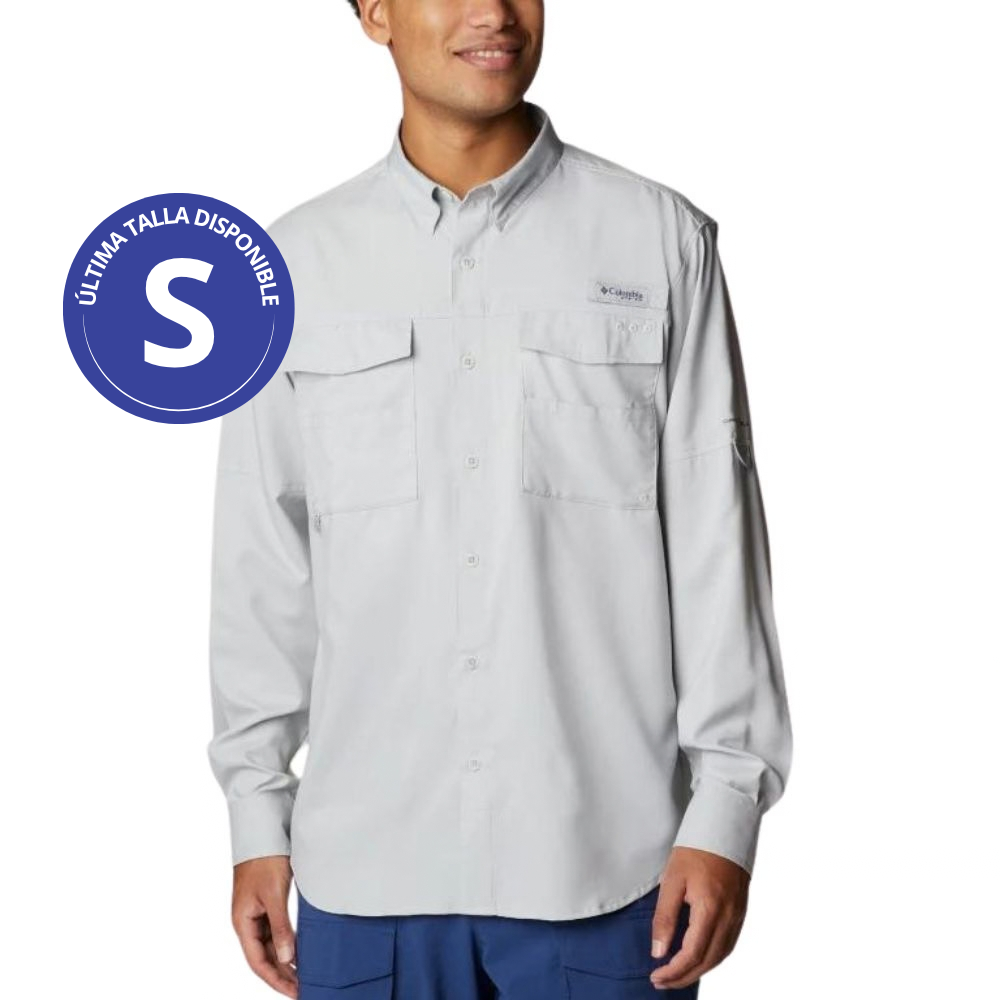 Columbia Camisa Blood and Guts IV Woven Talla S para Caballeros
