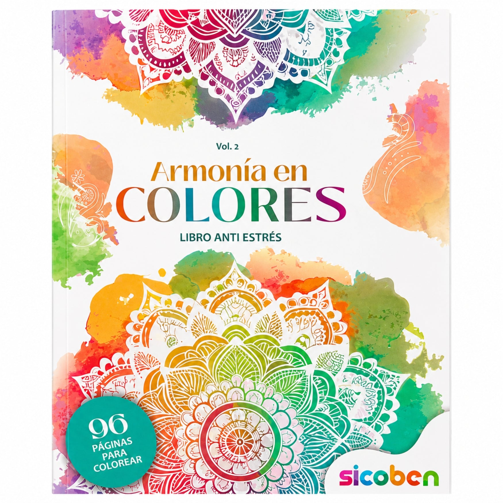 Sicoben Armonia en COLORES Libro Anti Estres Vol 2