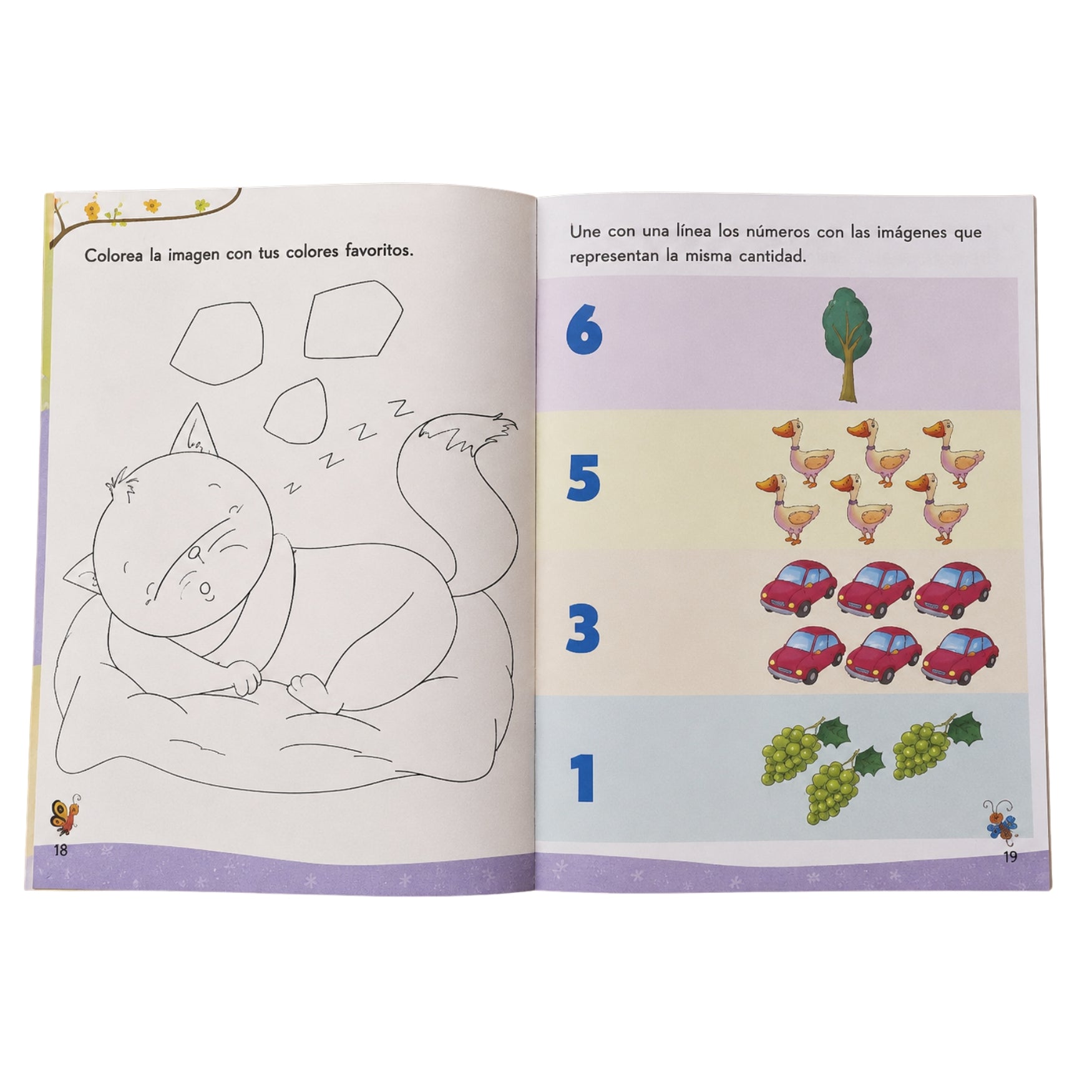 Sicoben Libro de Actividades "Aprendo en Casa" Niña 4+