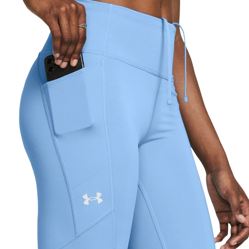 Under Armour Fly Fast 3.0 Ankle Tights Leggings Para Damas Color Horizon Blue