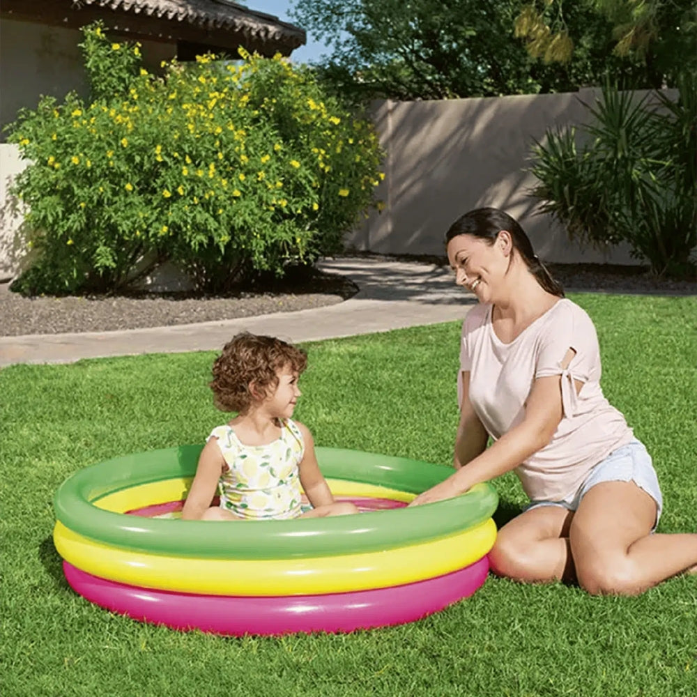 Bestway Piscina Inflable Para Niños Swim Squad 1.02m X 25cm
