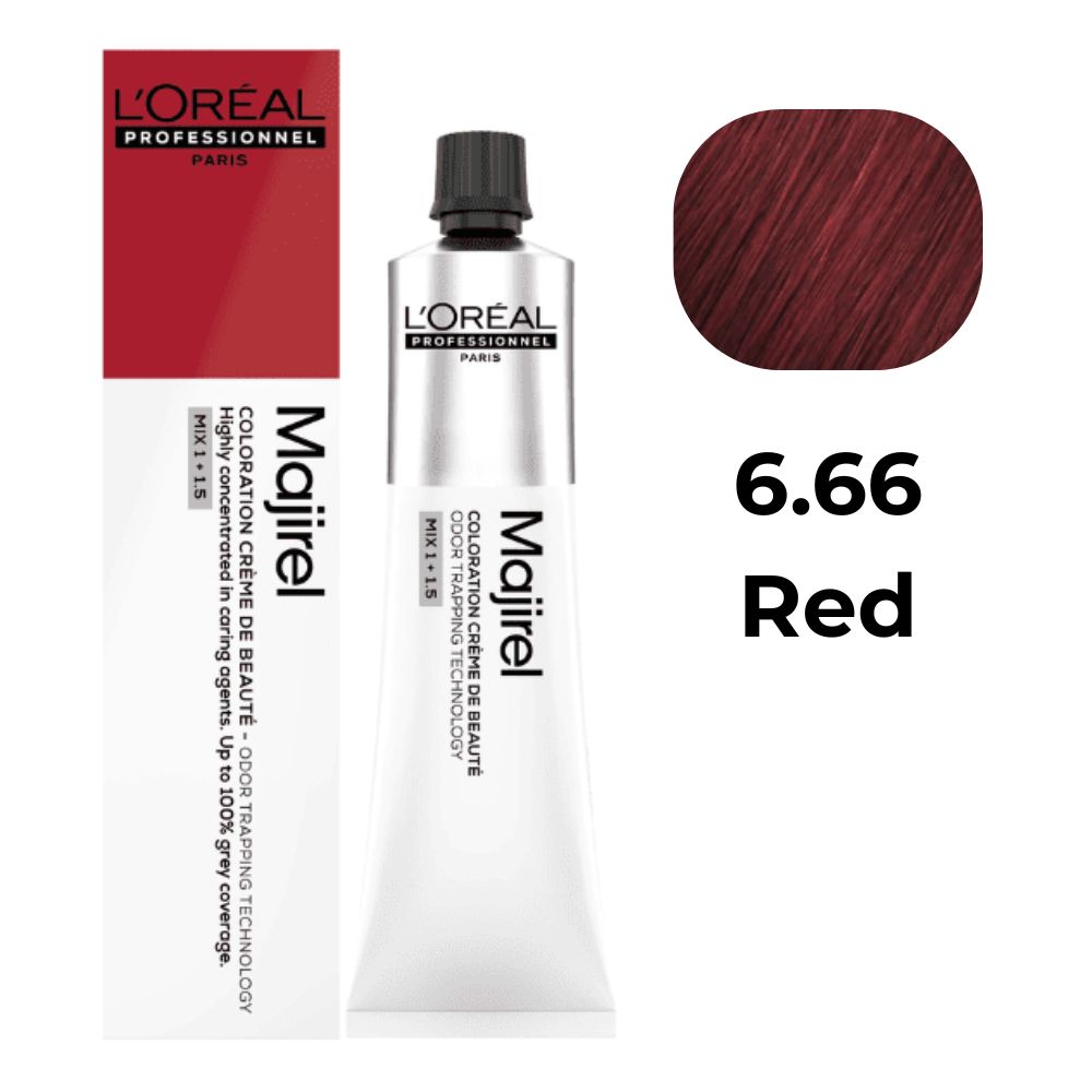 L'oreal Tinte Majirel 6.66 Rubio Rojo Profundo 50ml