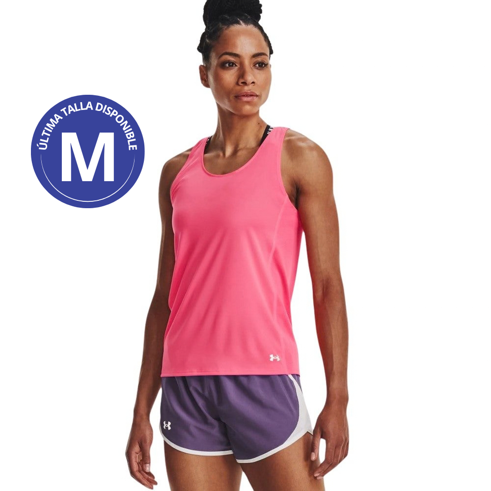 Under Armour Franela Sin Mangas Fly-By Tank Talla M Para Damas