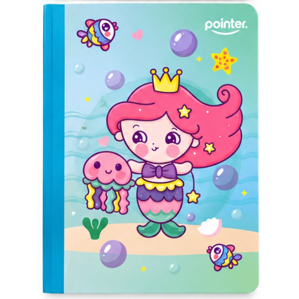 Pointer Libreta Empastada 1 Linea Niñas 100 hojas Opciones Varias