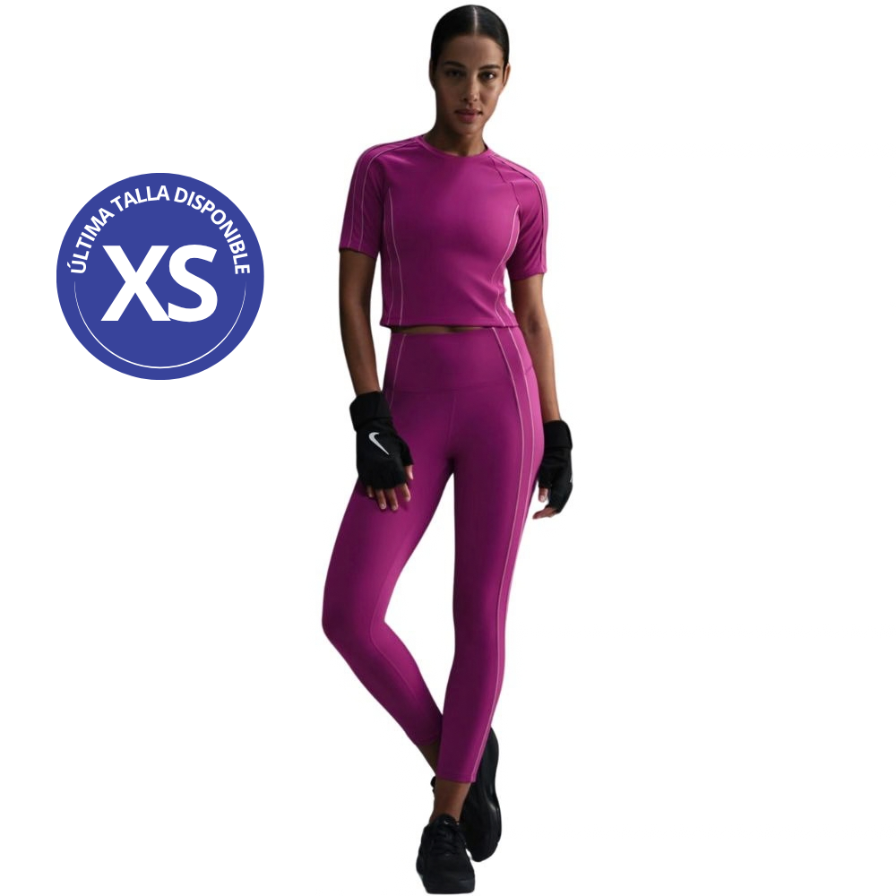Nike Leggings Dri-fit One Rosas 7/8 Talla XS para Damas