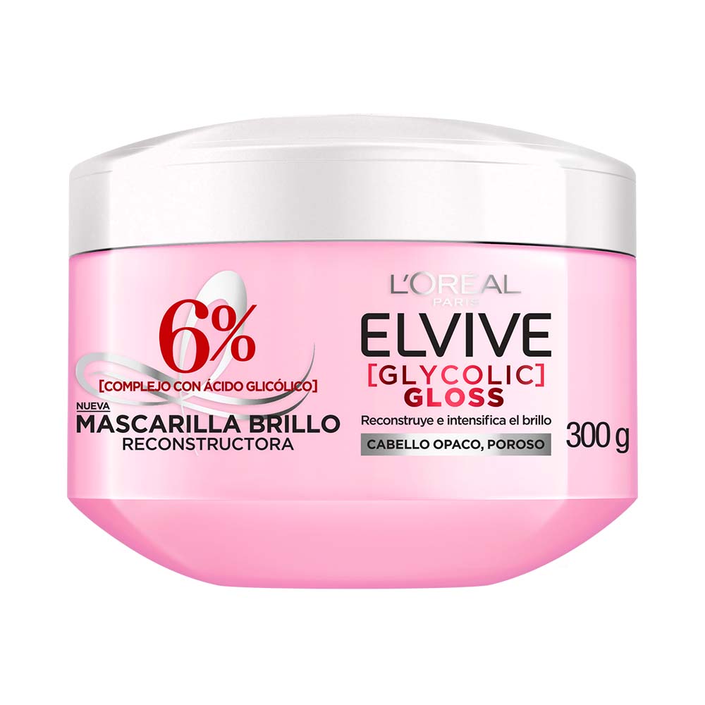 L'oreal Paris Crema de Tratamiento Elvive Glycolic Gloss 300gr