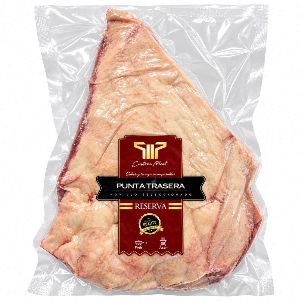 Punta Trasera Reserva Nacional Custom Meat Novillo Seleccionado Pieza Opciones Varias