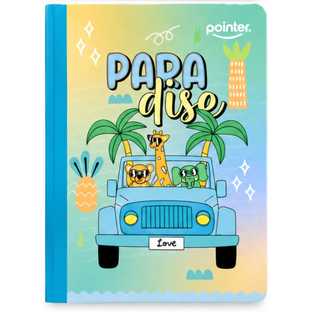 Pointer Libreta Empastada 1 Linea Niñas 100 hojas Opciones Varias
