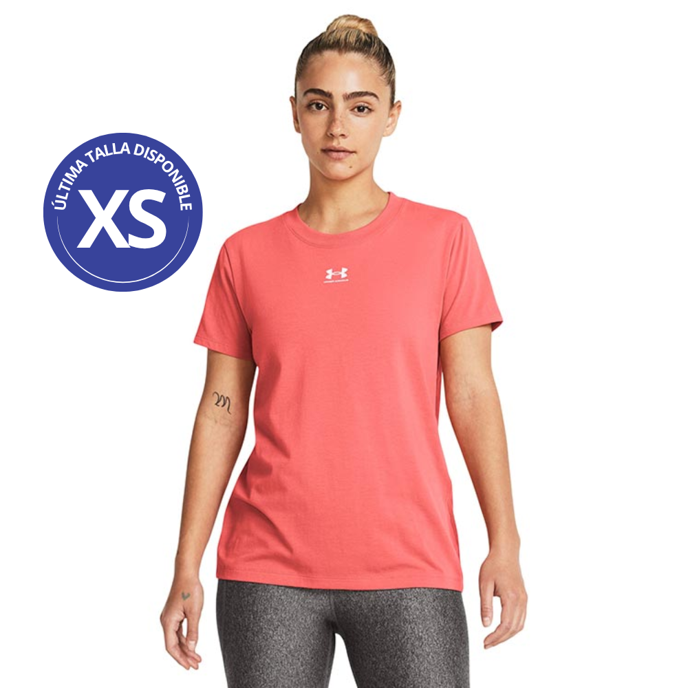 Under Armour Franela Manga Corta Campus Core Talla XS para Dama