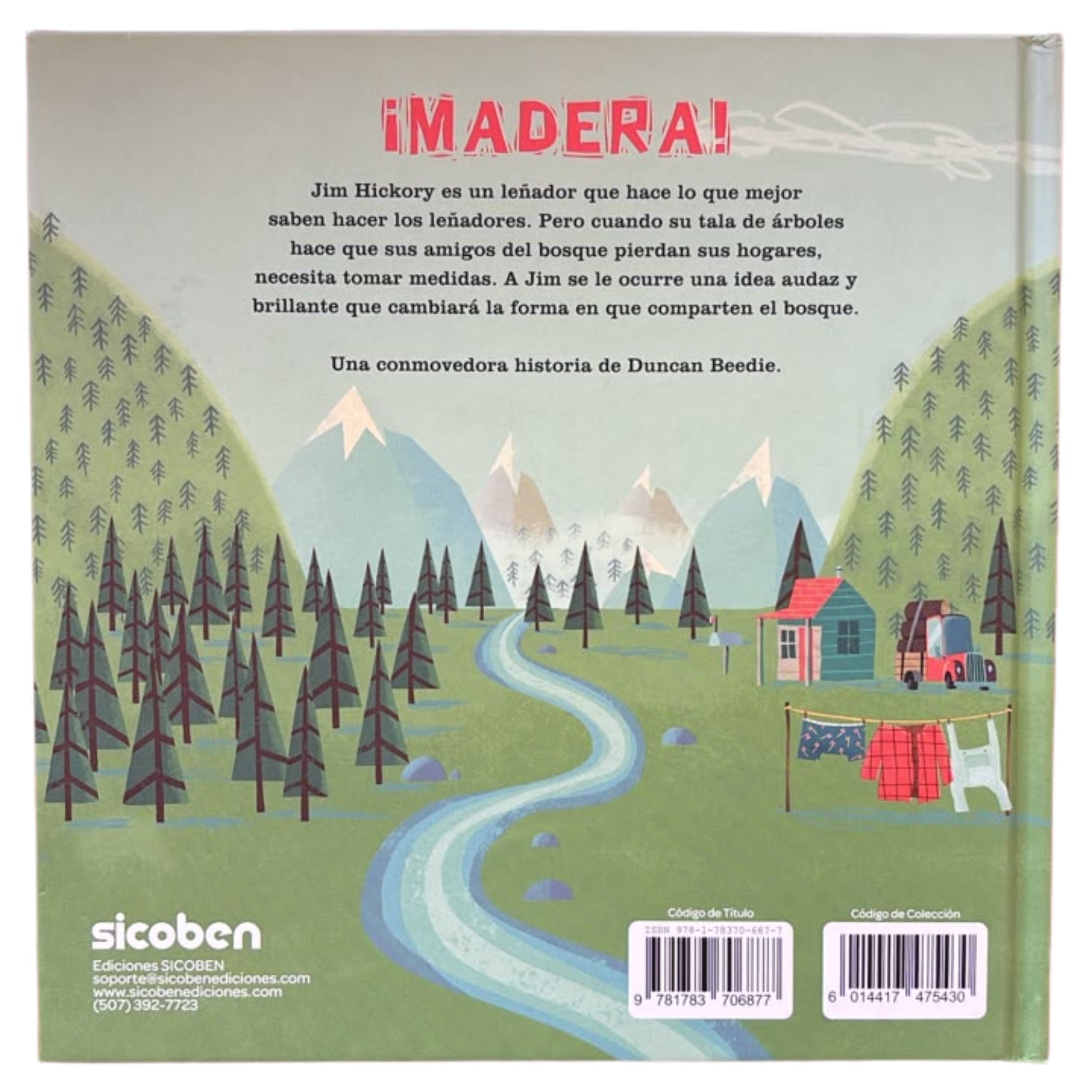 Sicoben Libro "La Barba del Leñador" Autor Duncan Beedie