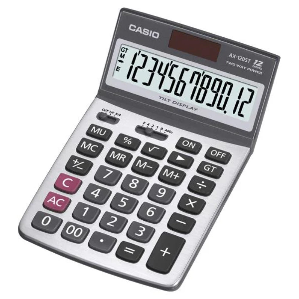 Casio Calculadora De Escritorio Compacta AX-120ST
