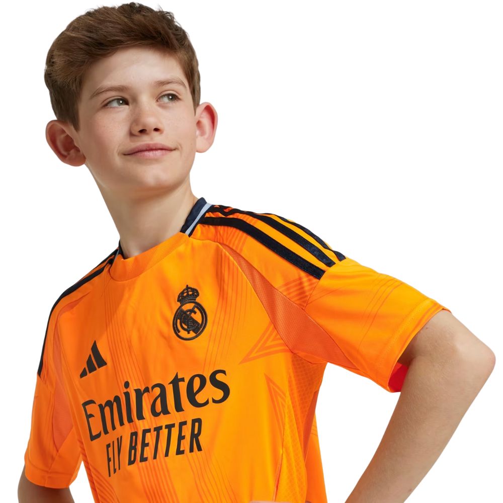 Adidas Camiseta Visitante Real Madrid 24/25 Creora Para Niños
