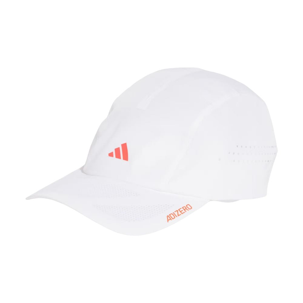 Adidas Gorra Ligera De Running Adizero Climacool White/Lucid Red