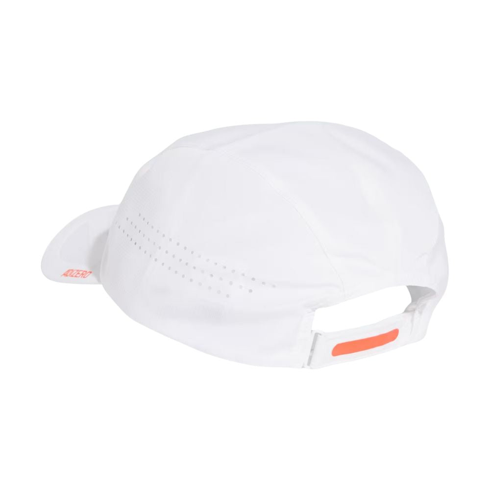 Adidas Gorra Ligera De Running Adizero Climacool White/Lucid Red