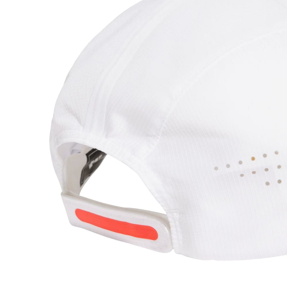 Adidas Gorra Ligera De Running Adizero Climacool White/Lucid Red