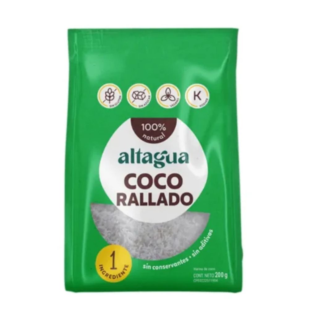 Altagua Coco Deshidratado Rallado 200gr
