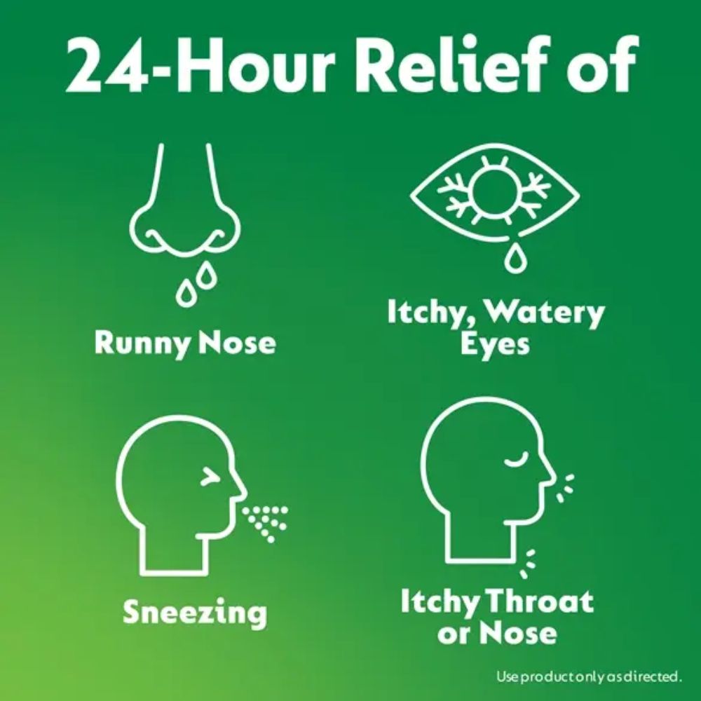 Zyrtec Allergy Liquid Gels 10mg Cetirizine HCI 40 Capsules