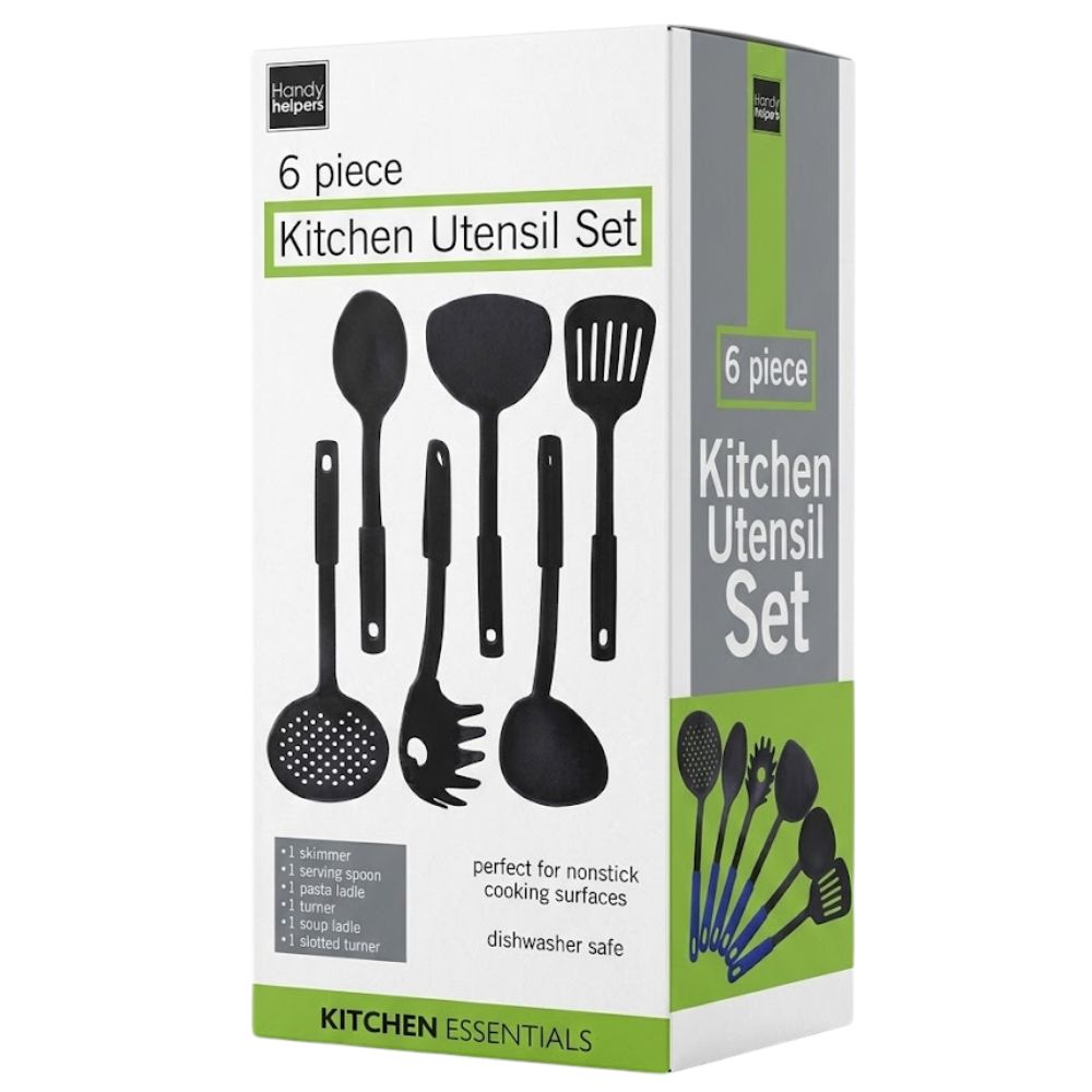 Hany Helpers Set de Utensilios para Cocina 6 Unidades