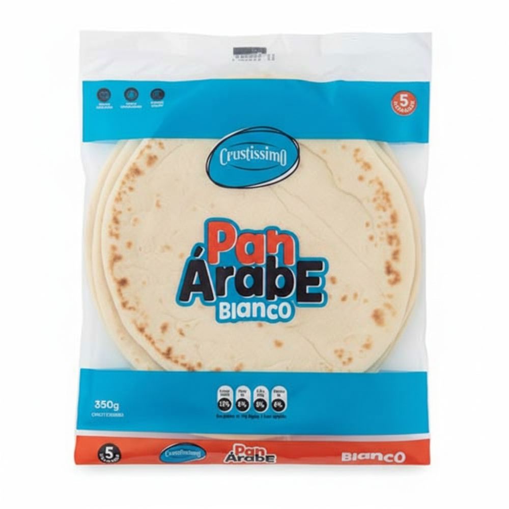 Pan Arabe Blanco 5 Und