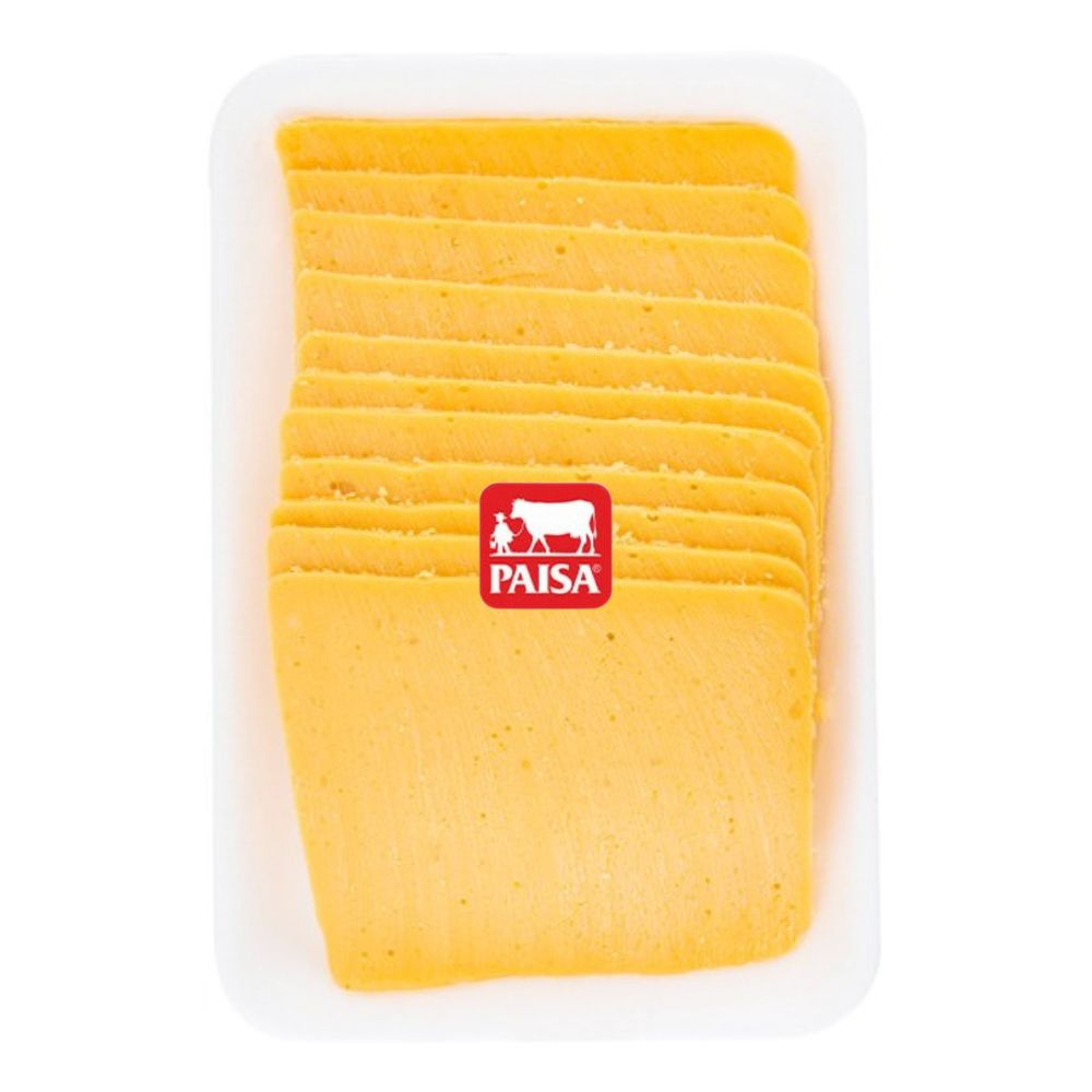 Paisa Queso Cheddar Rebanado 2 Opciones