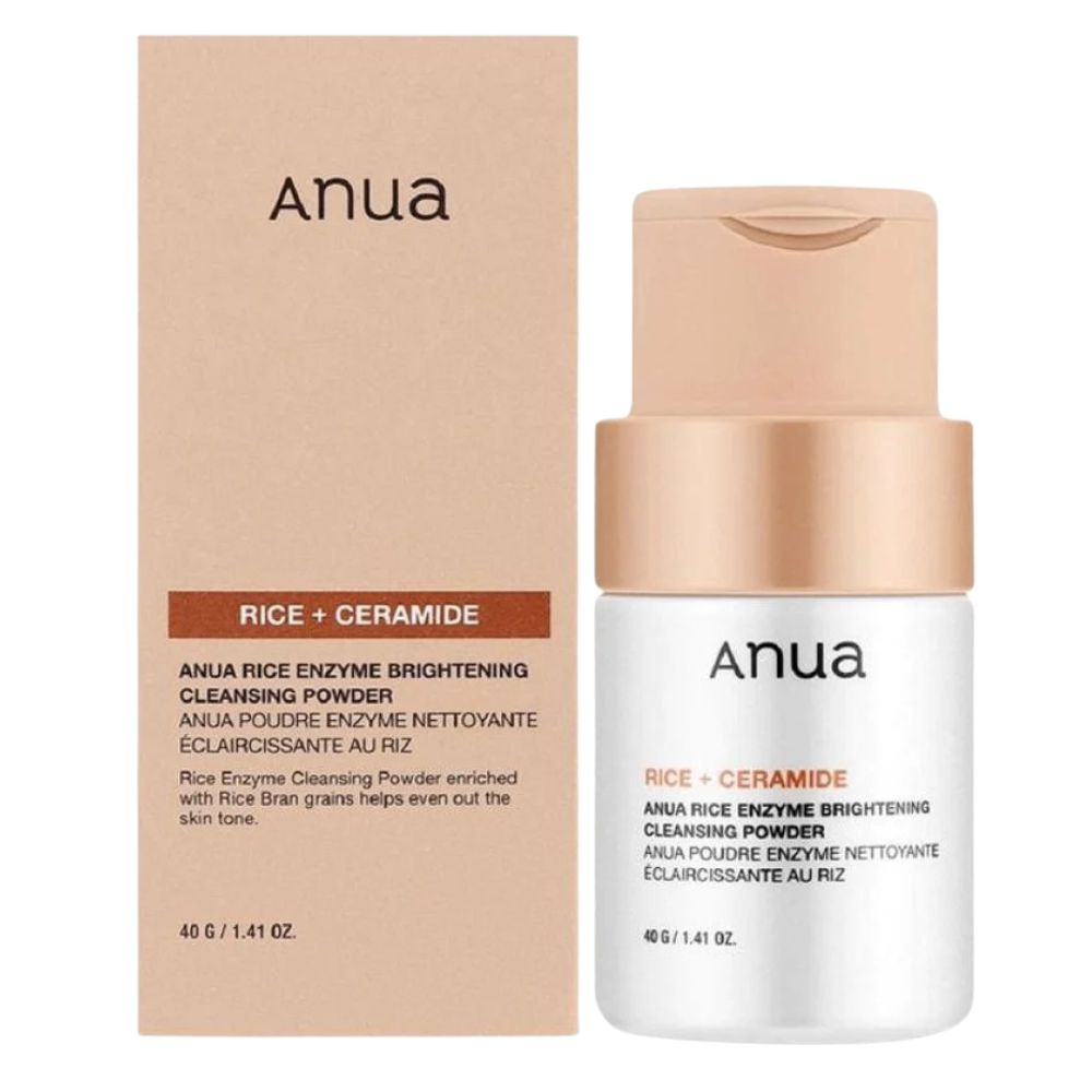 Anua Rice + Ceramide Enzyme Brightening Cleansing Powder 40gr