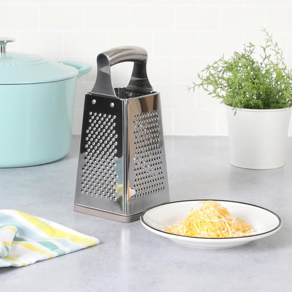 Rallador Martha Stewart 4 Caras Stainless Steel