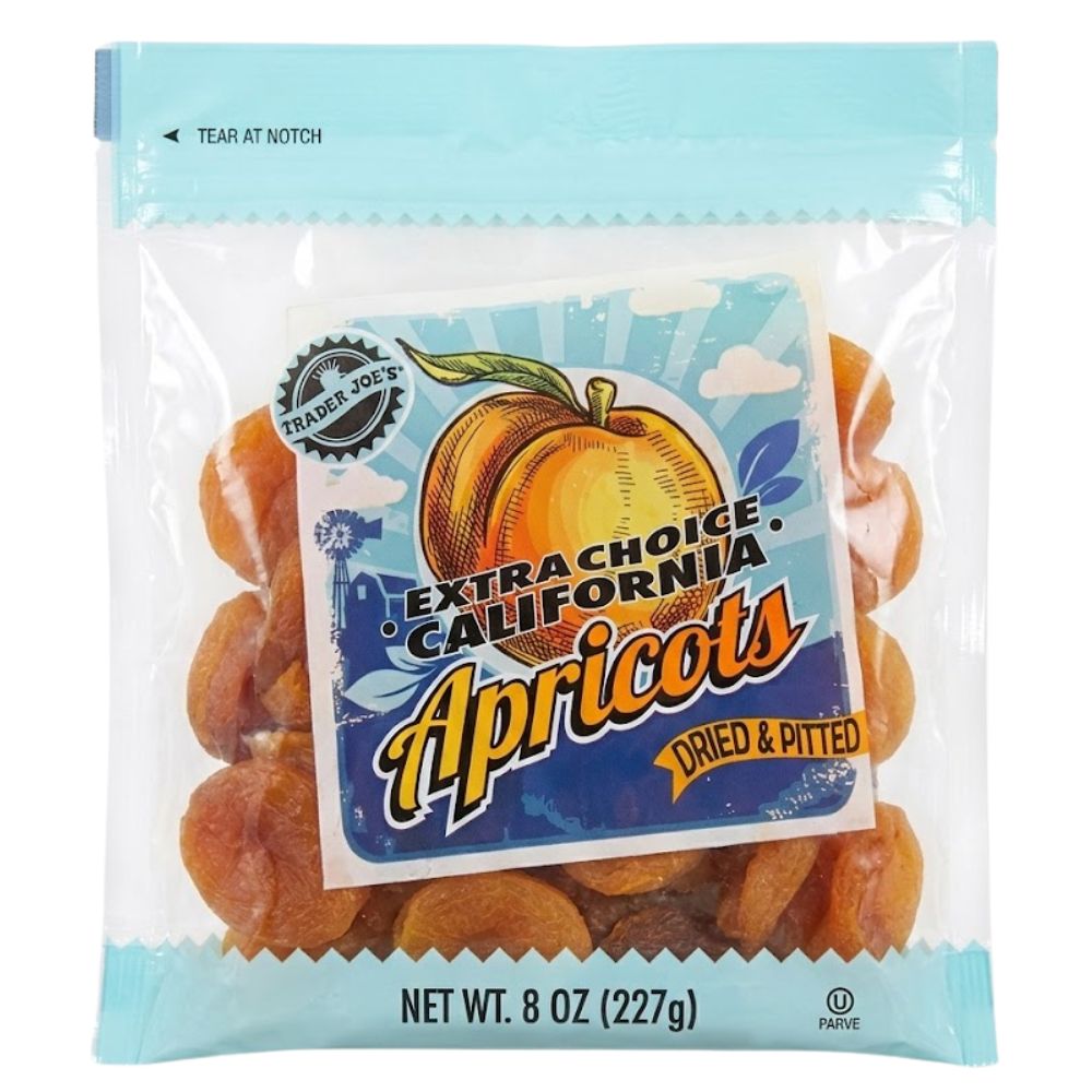 Trader Joe's Extra Choice California Damascos Secos Apricots Dried & Pitted 227g