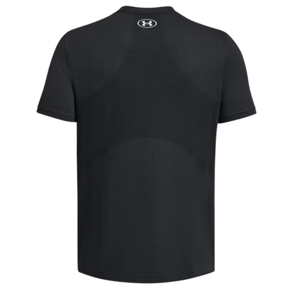 Under Armour Franela Manga Corta Para Caballeros Vanish Seamless SS Black / Mod Gray