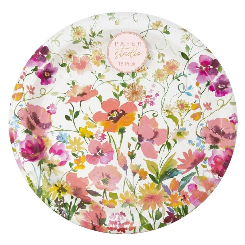 Paper Studio Platos Desechables Pack 16 Und 26,5cm