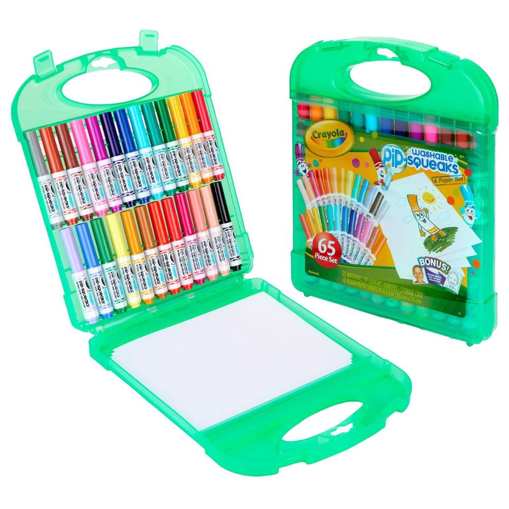 Crayola Pip-Squeaks Washable Markers Kit 4+