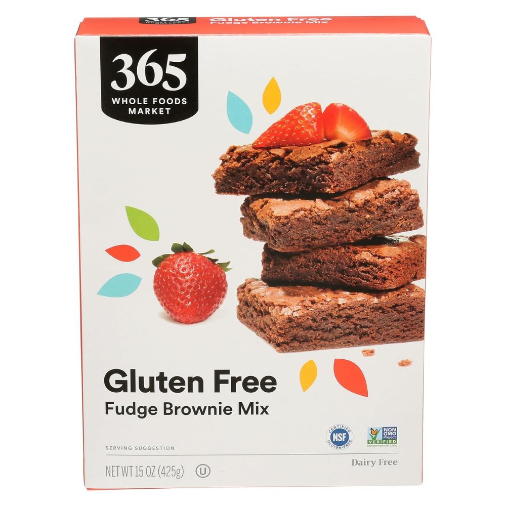 365 Whole Foods Market Gluten Free Fudge Brownie Mix 425g