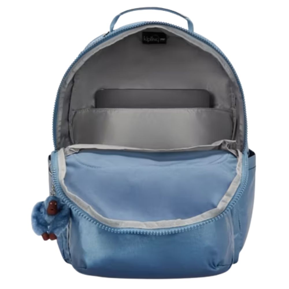 Kipling Bolso L Seoul Crystal Sapphire Metallic