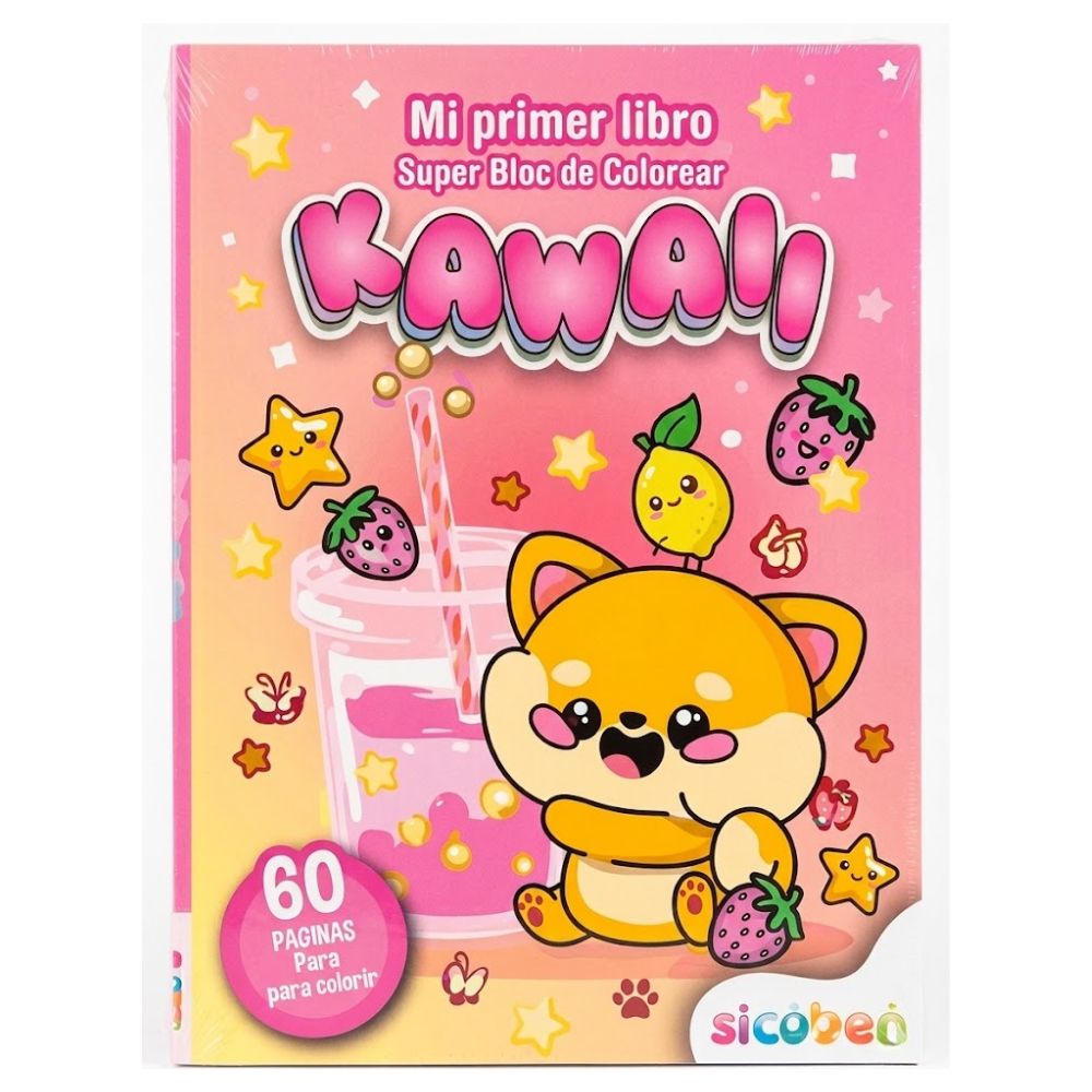 Kawaii Mi Primer Libro De Colorear