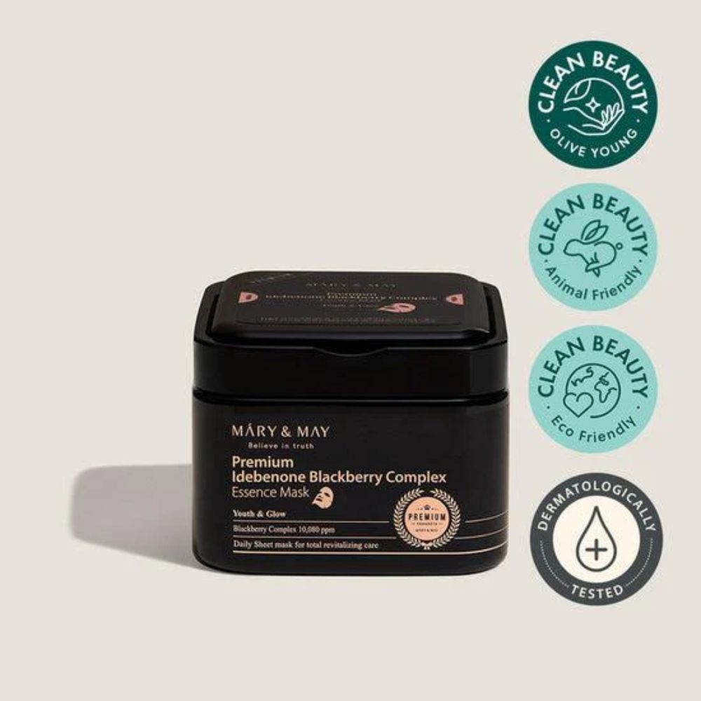 Mary & May Premium Idebenone Blackberry Complex Essence Mask 250g