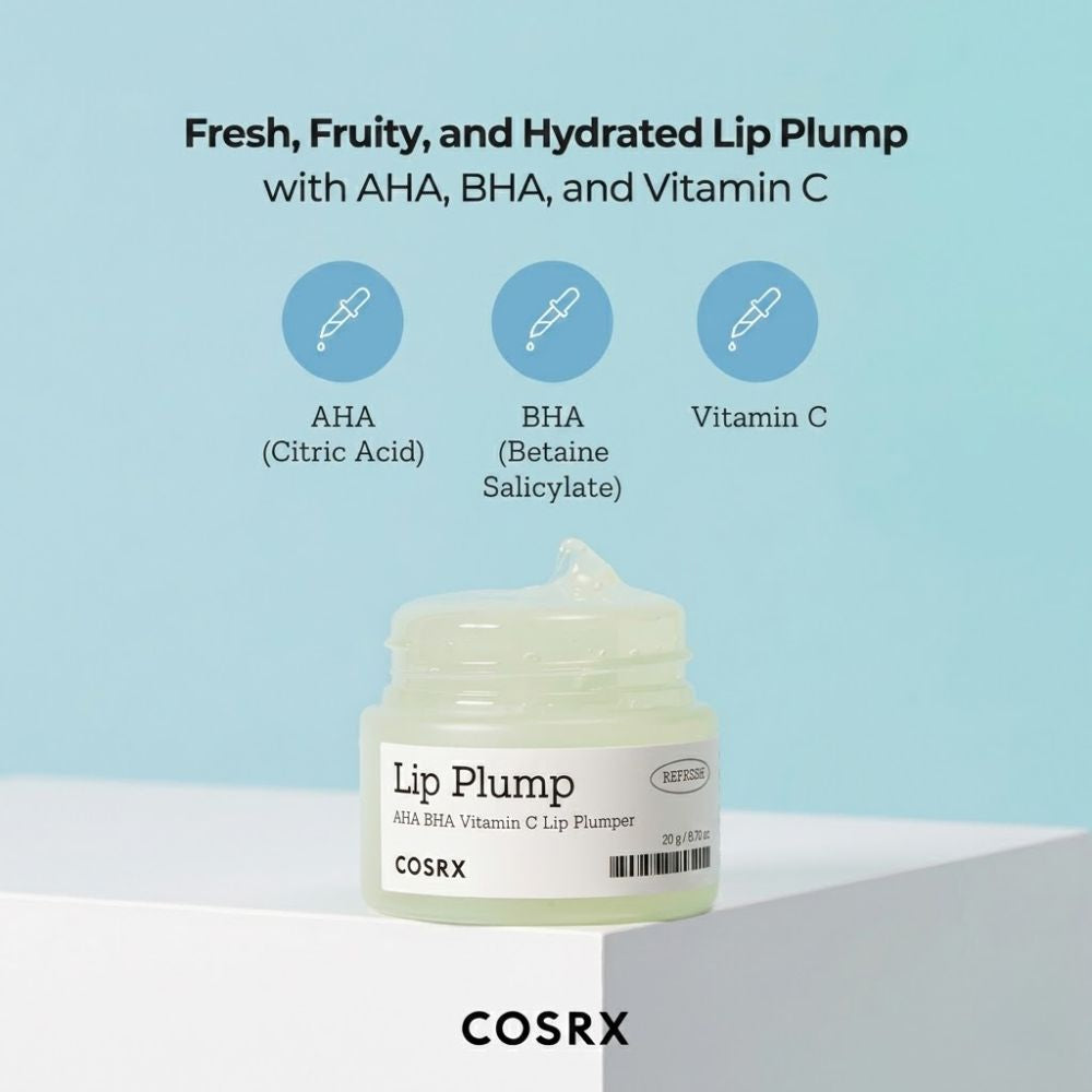 COSRX Lip Plump AHA BHA Vitamin C Lip Plumper 20g