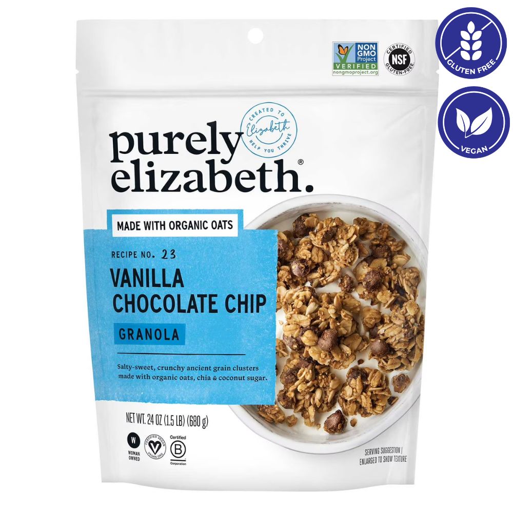 Purely Elizabeth Ancient Grain Granola Vainilla Chocolate Chip No.23 680g